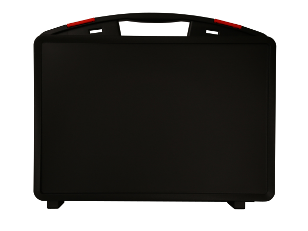 WAG Koffer TWIST 9476 schwarz/rot 